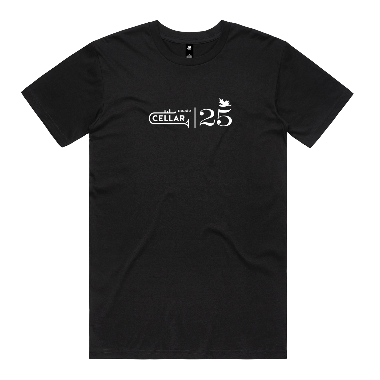 Cellar Music - 25th Anniversary Logo T-Shirt
