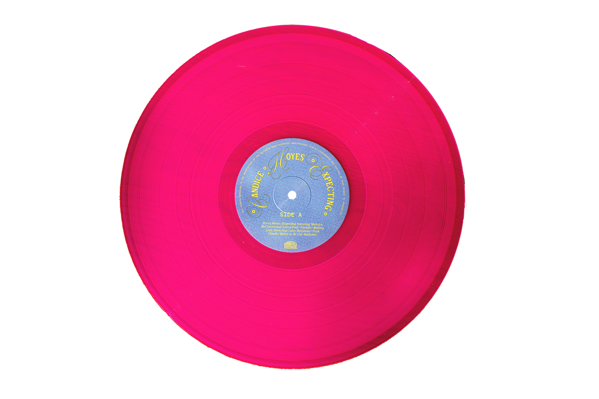 Candice Hoyes "Expecting" Neon Magenta 12"